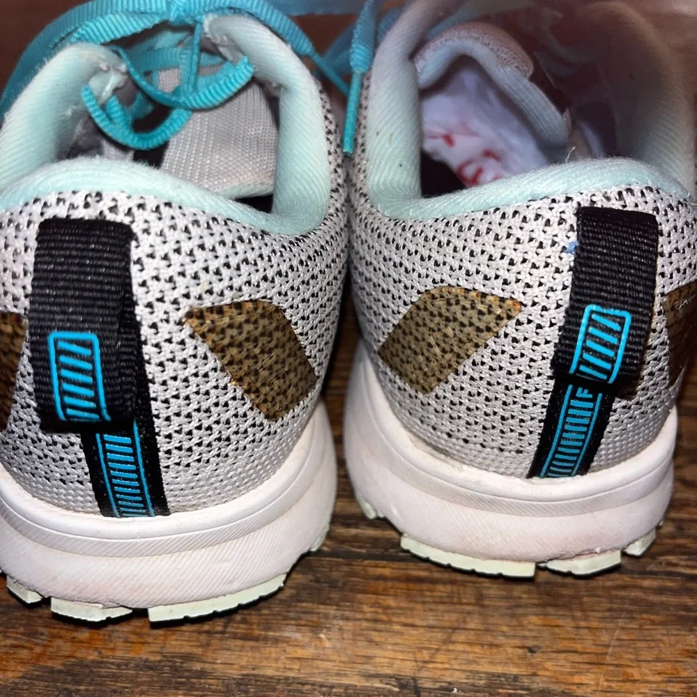 Brooks Revel 4 Women’s 8.5 Gray Blue Running Shoes Athletic Sneaker - Picture 4 of 7